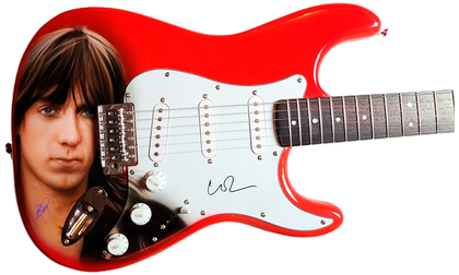 The Black Crowes Chris Robinson Autographed Fender Hand Airbrushed Painting Guitar