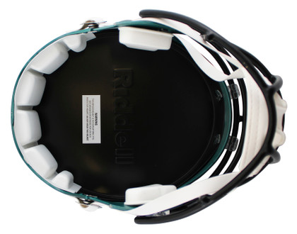 Eagles Jalen Carter Signed Full Size Speed Rep Helmet W/ Case JSA Witness