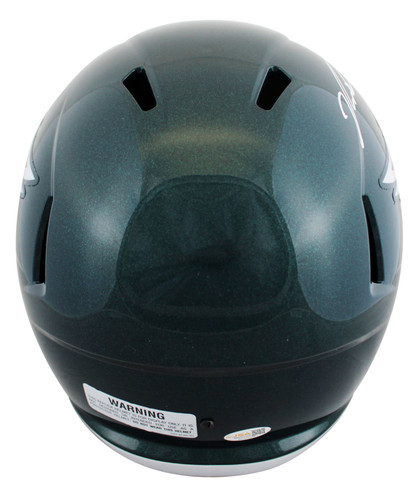 Eagles Jalen Carter Authentic Signed Full Size Speed Rep Helmet JSA Witness Version 1