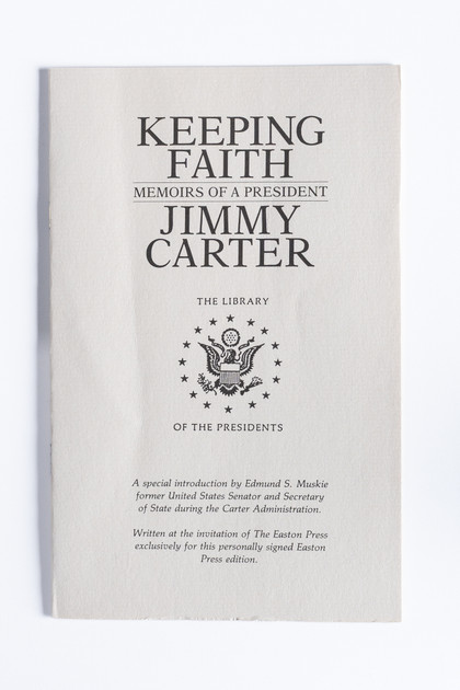 Keeping Faith: Memoirs of a President
