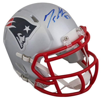 Patriots Matt LaCosse Authentic Signed Speed Mini Helmet Autographed JSA