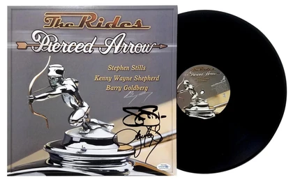 The Rides Stephen Stills Kenny Wayne Shepherd Signed LP ACOA Version 6