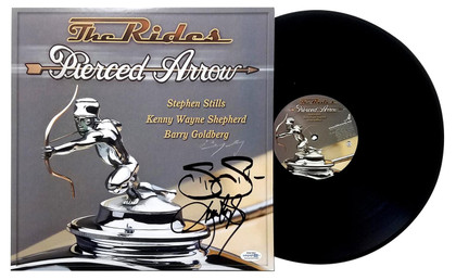 The Rides Stephen Stills Kenny Wayne Shepherd Signed LP ACOA Version 7