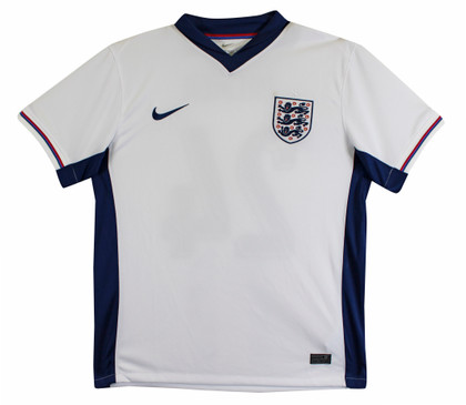 England Cole Palmer Authentic Signed White Nike Jersey Autographed BAS