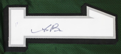A.J. Brown Authentic Signed Green Pro Style Jersey Autographed JSA