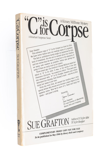 C is for Corpse (Unsigned Advance Readers Copy)