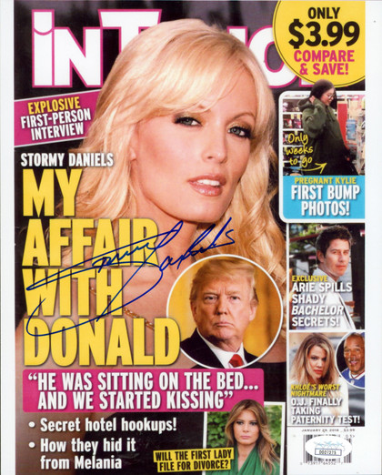 Stormy Daniels Authentic Signed 8x10 Vertical Photo Autographed JSA