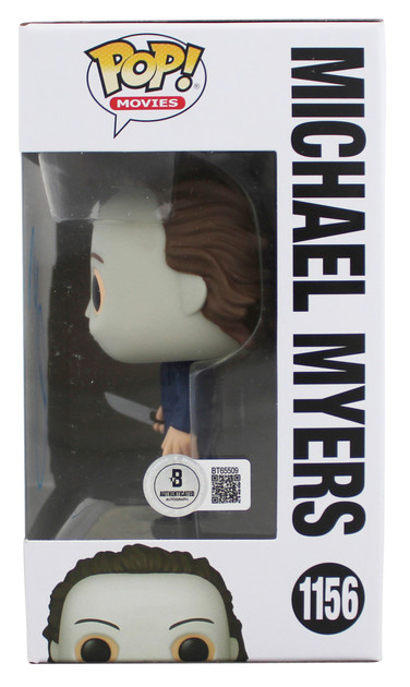 Jamie Lee Curtis Halloween Authentic Signed #1156 Funko Pop Figure BAS #BT65509