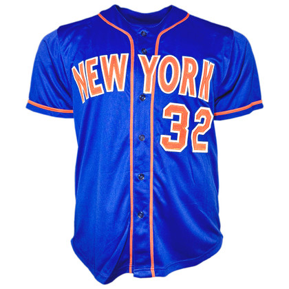 Steven Matz Signed New York Grey Baseball Jersey (JSA) Version 1