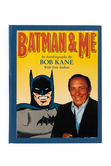 Bob Kane Signed Limited Edition of Batman & Me – With Rare Joker Sketch