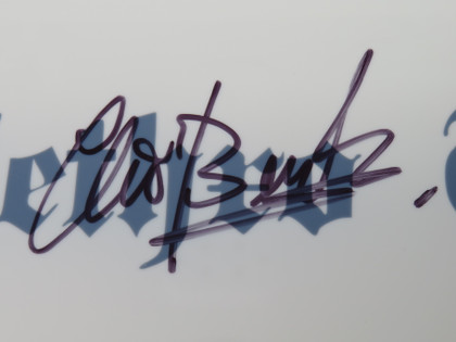Jethro Tull Signed Drumhead