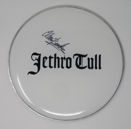 Jethro Tull Signed Drumhead