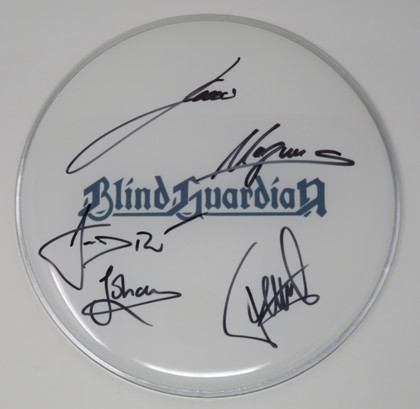 Blind Guardian Signed Drumhead