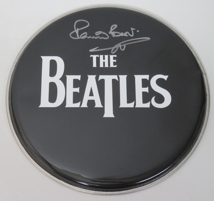 The Beatles Signed Drumhead (Black)