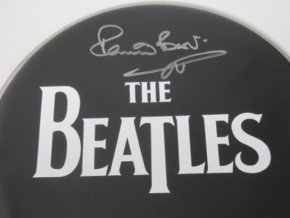 The Beatles Signed Drumhead (Black)