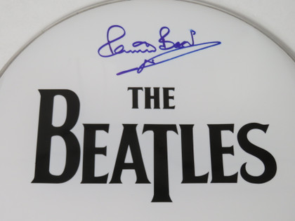 The Beatles Signed Drumhead (White)