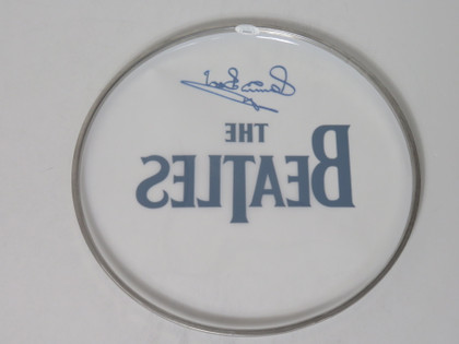 The Beatles Signed Drumhead (White)