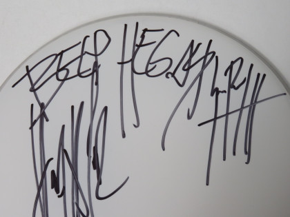 Belphegor Signed Drumhead