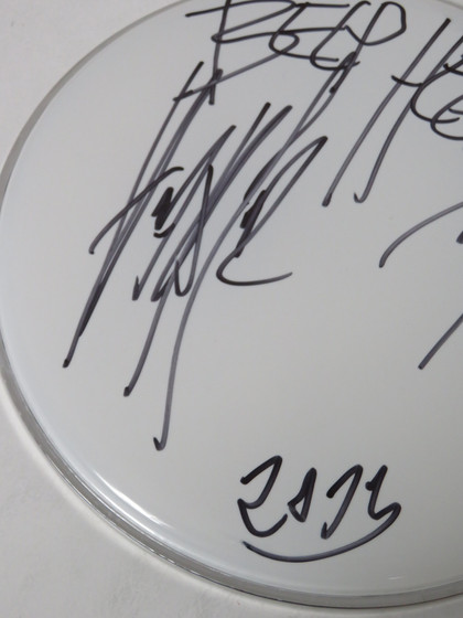 Belphegor Signed Drumhead