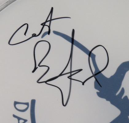 Carter Beauford Signed Drumhead