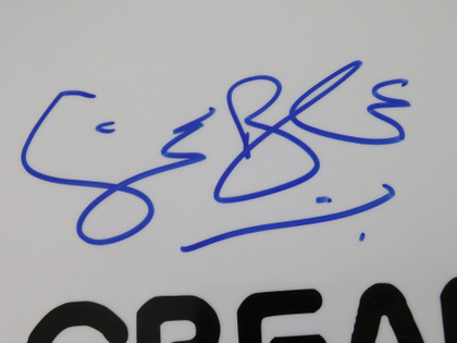 Cream Signed Drumhead