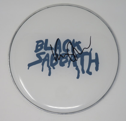 Black Sabbath Signed Drumhead