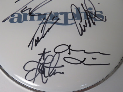 Amorphis Signed Drumhead