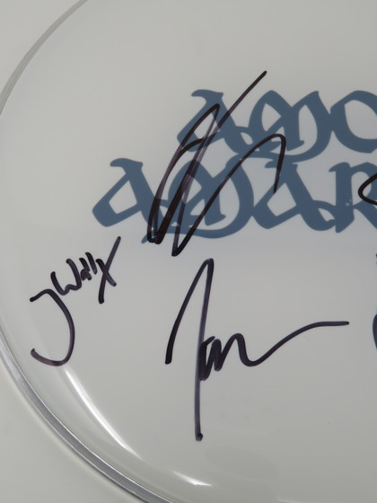 Amon Amarth Signed Drumhead
