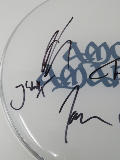 Amon Amarth Signed Drumhead