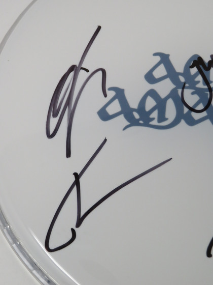 Amon Amarth Signed Drumhead