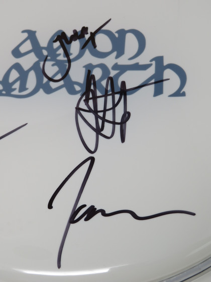 Amon Amarth Signed Drumhead