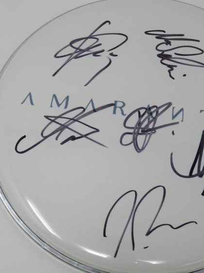 Amaranthe Signed Drumhead