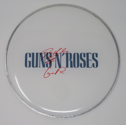 Steven Adler Signed Guns N' Roses Drumhead