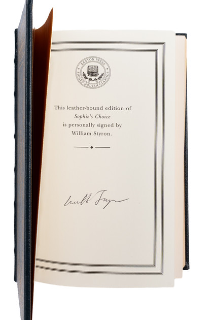 Sophie’s Choice (Easton Press Edition)