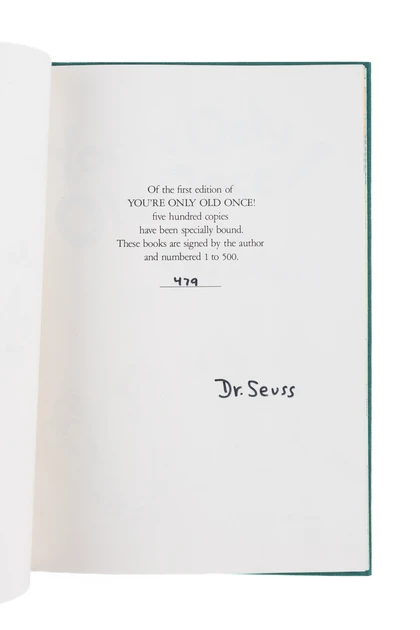 Dr. Seuss's You're Only Old Once!: A Book for Obsolete Children