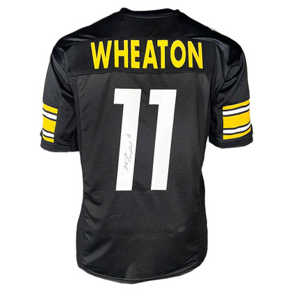 Markus Wheaton Signed Pittsburgh Black Football Jersey (JSA)