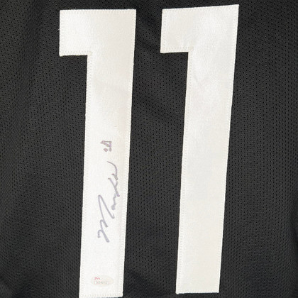 Markus Wheaton Signed Pittsburgh Black Football Jersey (JSA)
