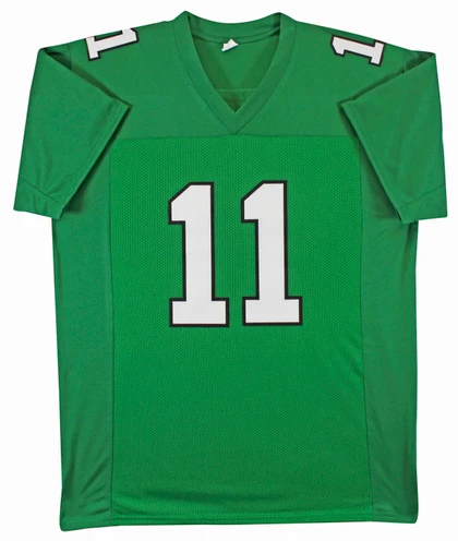 A.J. Brown Authentic Signed Kelly Green Pro Style Jersey BAS Witnessed 2