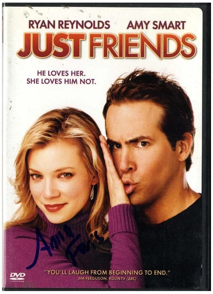 Anna Faris Signed Autographed Just Friends DVD Case Cover