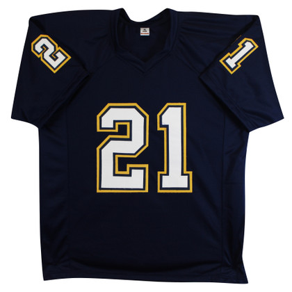 LaDainian Tomlinson Authentic Signed Navy Pro Style Jersey Autographed BAS