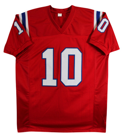Josh Gordon Authentic Signed Red Pro Style Jersey Autographed JSA #WPP212211