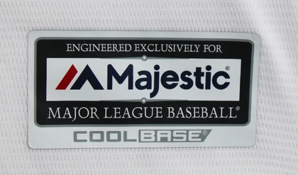 Royals Bo Jackson Authentic Signed White Majestic Cool Base Jersey BAS Witnessed