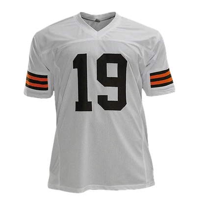 Bernie Kosar Signed Pro Edition White Football Jersey (JSA)