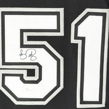Carson Fulmer Signed Chicago Black Baseball Jersey (JSA)