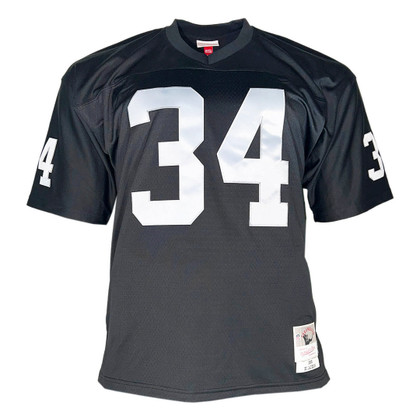 Bo Jackson Signed Authentic Las Vegas Raiders Black Football Jersey (Beckett)