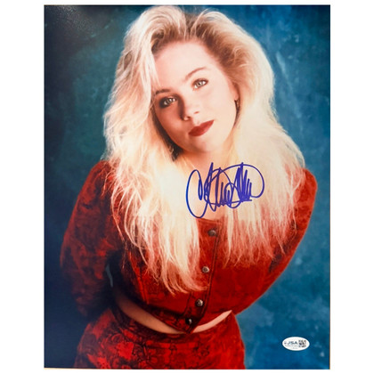 Christina Applegate Signed Pose 5 11x14 Photo (JSA)