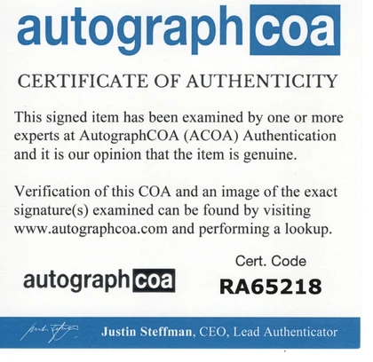 Colin Hanks Signed Autographed Fargo Episode 101 Script ACOA