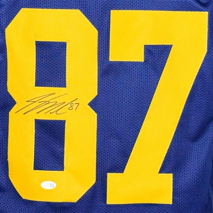 Jordy Nelson Signed Green Bay Navy Football Jersey (JSA)