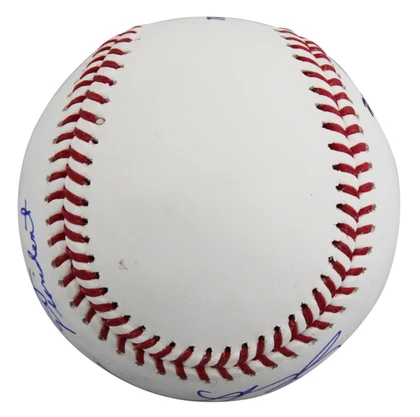 Braves John Rocker "w/ Insc" Signed Robert Manfred OML Baseball JSA #CE86204