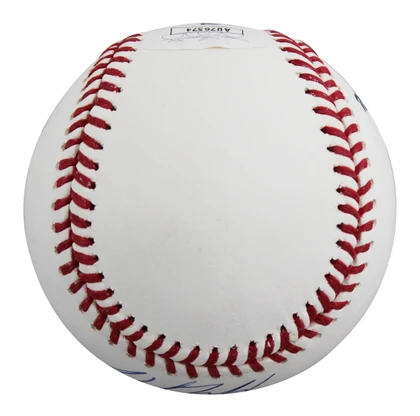 Rangers Wyatt Langford Authentic Signed Robert Manfred OML Baseball JSA #AU76574